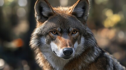 Obraz premium Wolf in Woods