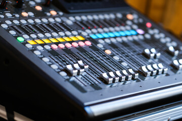 Mixing Board for music 
