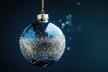 Christmas ornament on string
