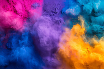 Fototapeta premium Holi festival colors wallpaper