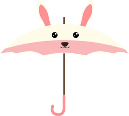 Cute Rabbit Umbrella 