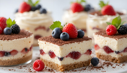 Tasty, delicious birthday cake