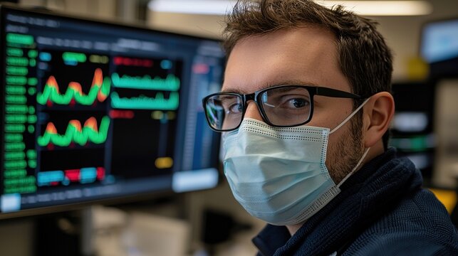 Business professionals analyzing data in a modern office technology hub digital workspace indoor focused insight