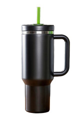 Stanley quencher water bottle mockup	