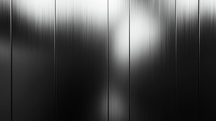 Srebrna metalowa tekstura, tło dla projektu, baner generative ai 