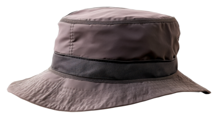 Bucket hat fashion statement urban setting apparel casual isolated on transparent background