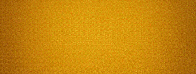 Dark yellow background from textile material with wicker pattern, macro. Structure orange fabric with vignette.