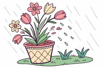 bouquet of tulips