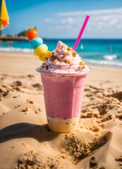cocktail on the beach