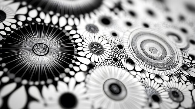 Geometric Sashiko Designs for Coloring