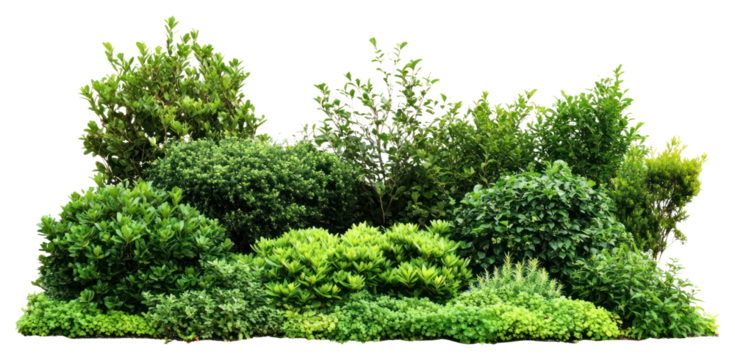 PNG Bushes and shrubs outdoors nature garden.