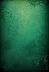 Obraz premium Emerald Dreamscape, An Abstract Textured Background with Dark Edges