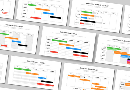 Gantt Chart Infographic