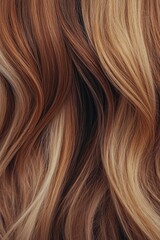 Fototapeta premium A detailed view of a woman's blonde hair, suitable for beauty or lifestyle use