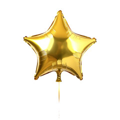 golden star on a white background