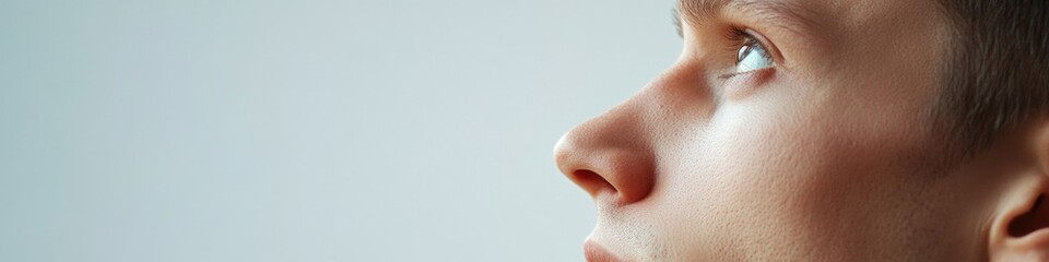 Obraz premium A close-up shot of someone holding a toothbrush in their mouth, highlighting oral hygiene