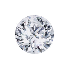 diamond on white background