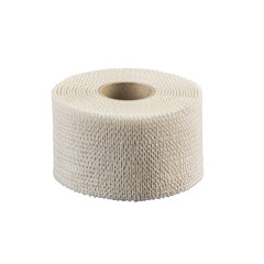 toilet paper isolated on white