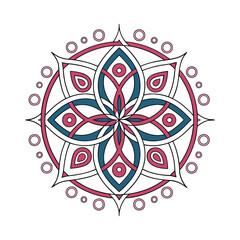 Tranquil Waves Mandala