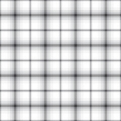 Plaid seamless pattern. Check line. Repeating tartan checks design. Repeated scottish stripe flannel. Scotland fabric prints. Gingham twill lattice. Repeat checkered weave plaids. Vector illustration © Omeris