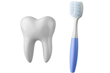 tooth isolated on white background