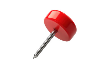 red push pin