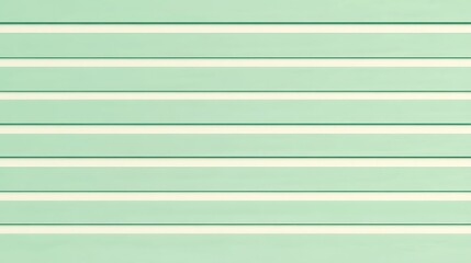 Green glass shelves with cream dividers create a clean design