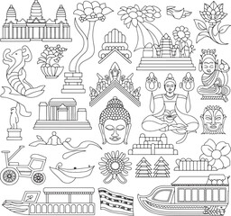 traveling around the world set