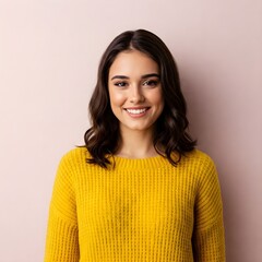 Fototapeta premium young woman smiling