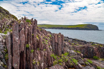 Felsen an der irischen Küste / Dingle Halbinsel
