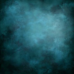 Fototapeta premium Teal textured backdrop, moody background