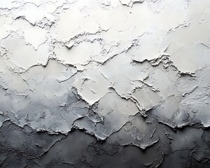 Obraz premium Textured plaster wall, gray, white, artistic background