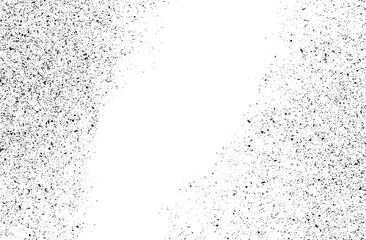 Distressed Ink Wash with Rough Texture, Stains, and Fine Details on a Light Surface