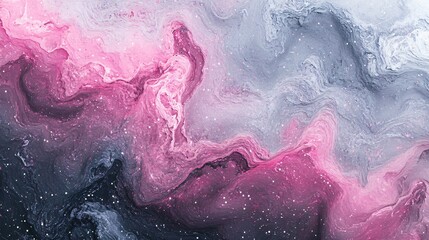 Obraz premium Mesmerizing Space Background with Nebula and Stars