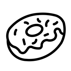 vector illustration of donuts 