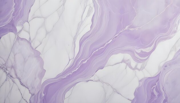 Smooth marble texture in lavender and white, offering a sophisticated and luxurious vibe
