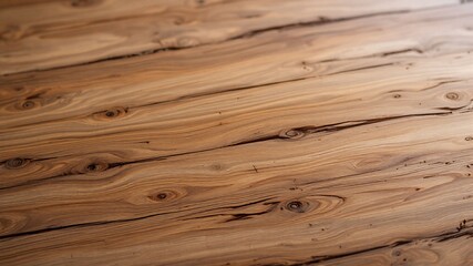 Close-up of wooden planks with visible grain patterns. Ideal for natural backgrounds, rustic decor, organic textures, and wooden furniture concepts.