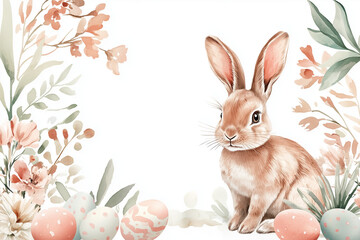 Brown Easter Bunny Texture