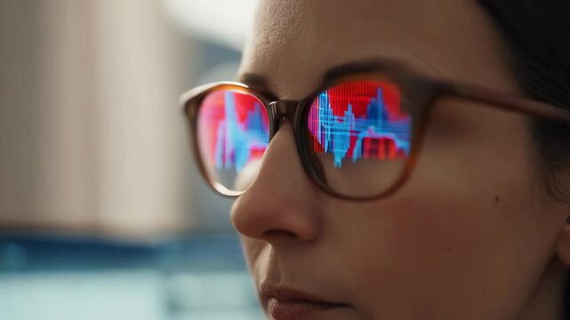 Reflection in Eyeglasses