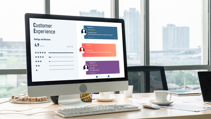 Customer experience and review analysis by modish computer software for corporate business