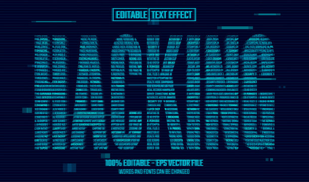 hacking editable text effect