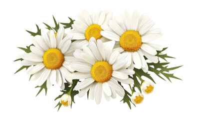 Obraz premium PNG Chamomile flowers daisies petals daisy.