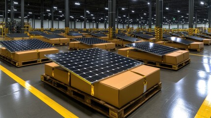 Solar Panel Production Facility