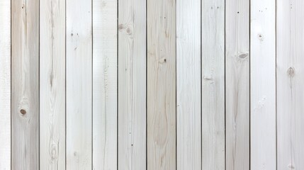 Naklejka premium Light Gray Wooden Planks Wall Background