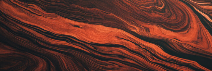Fototapeta premium Dark stained wood backdrop with rich grain patterns for elegant design projects