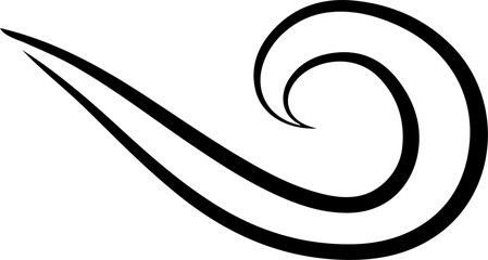 Line clip art design on plain white transparent isolated background for card, shirt, hoodie, sweatshirt, apparel, tag, mug, icon, poster or badge