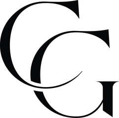 Vector CG clothing logo