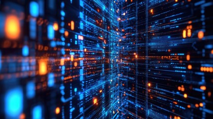 Fototapeta premium Celebrate Independence Day with secure data innovations