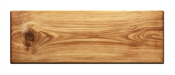 Naklejka premium Polished Wood Plank Background for Elegant Signage