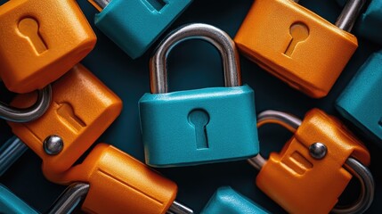 Data privacy day background template vector stock